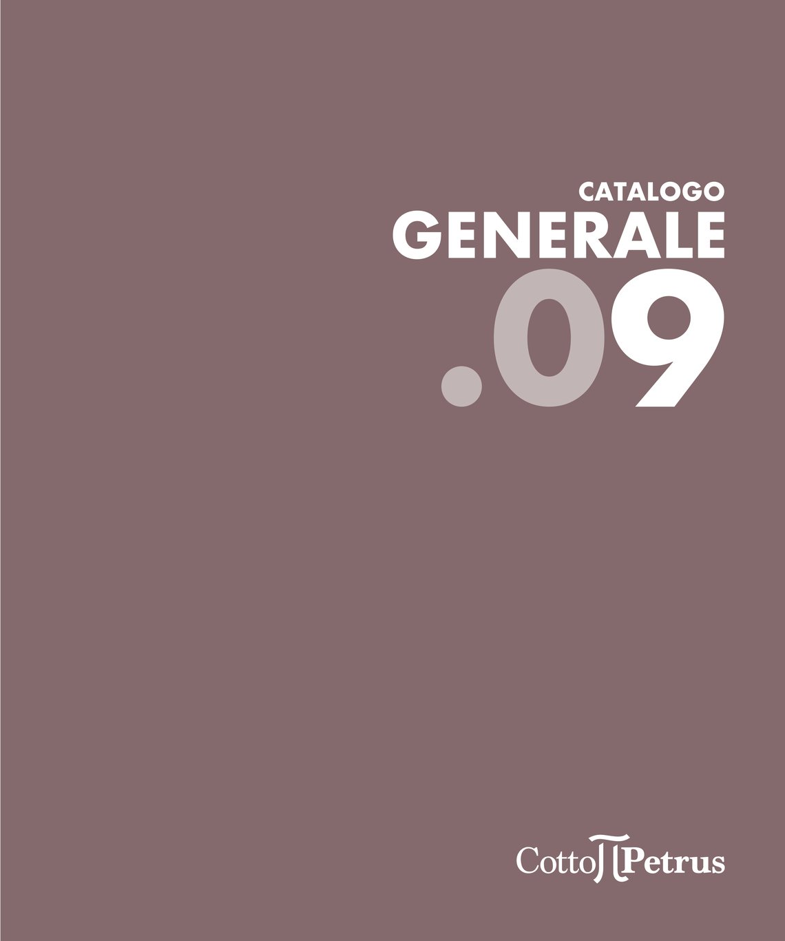 Nuovo Catalogo Generale 09